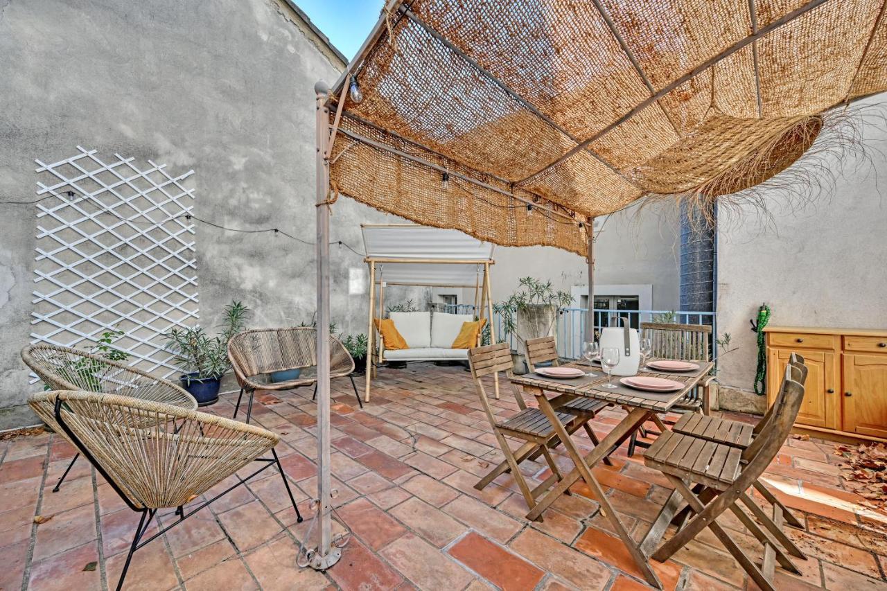 La Terrasse Des Carmes - Terrasse - Ac Clim - Spacieux Avignon Ngoại thất bức ảnh
